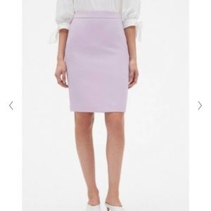 Banana Republic Lilac Pencil Skirt